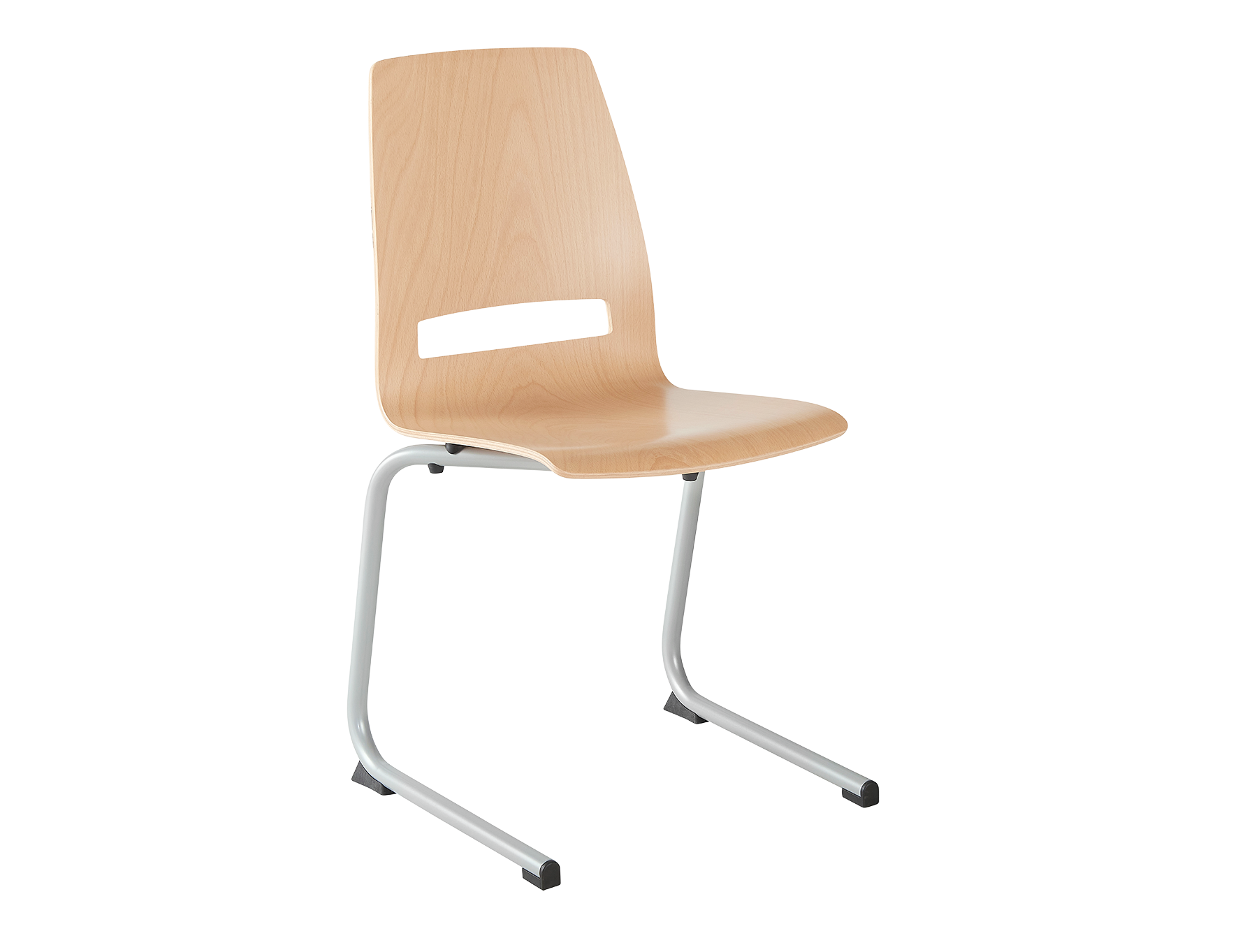 Chaise maternelle IDAHO 2 appui sur table - piétement tube HLE (taille 1 à 4)