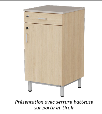 Buffet 1 porte 1 tiroir