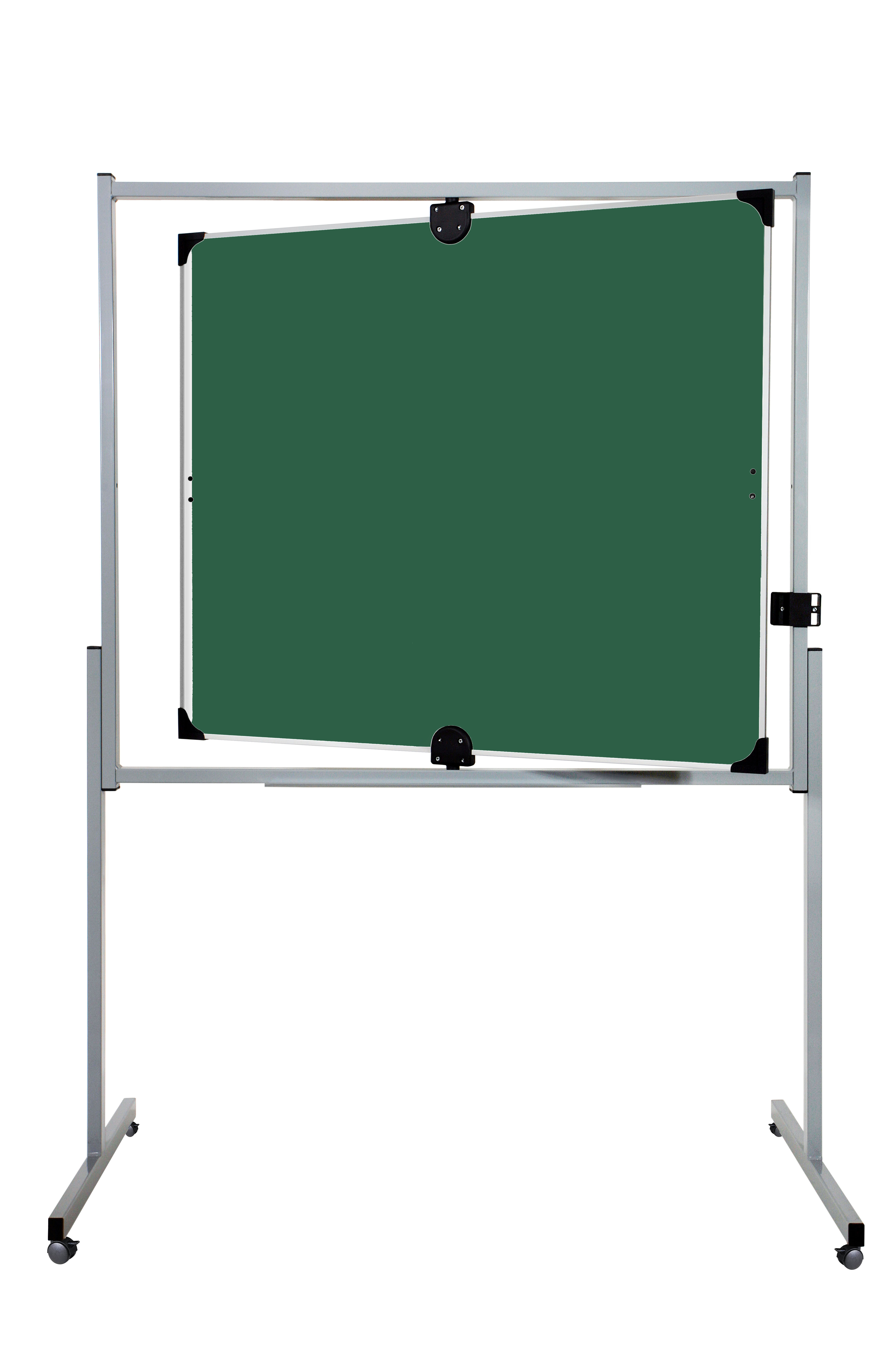 Tableau pivotant 100 x 120 cm émaillé vert.
