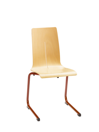 Chaise DETROIT appui sur table tube HLE